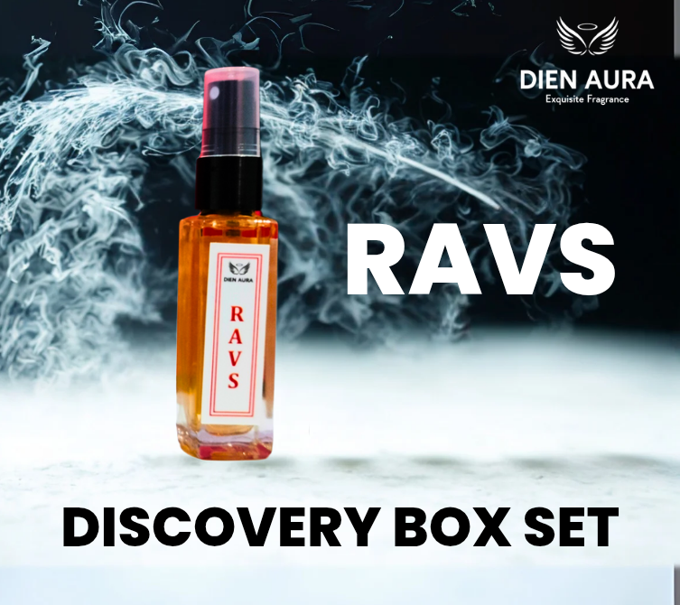 Dien Aura Unisex Discovery Set – Bloom | Ravs | Ritzy | Blush | Ravs OUD | My Life