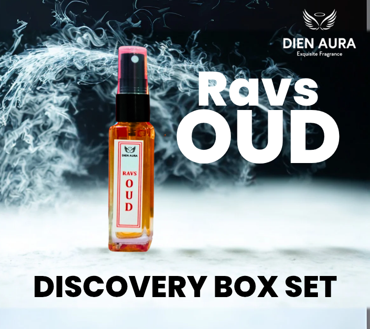 Dien Aura Unisex Discovery Set – Bloom | Ravs | Ritzy | Blush | Ravs OUD | My Life