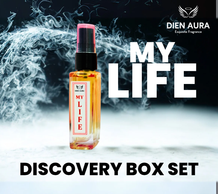 Dien Aura Unisex Discovery Set – Bloom | Ravs | Ritzy | Blush | Ravs OUD | My Life